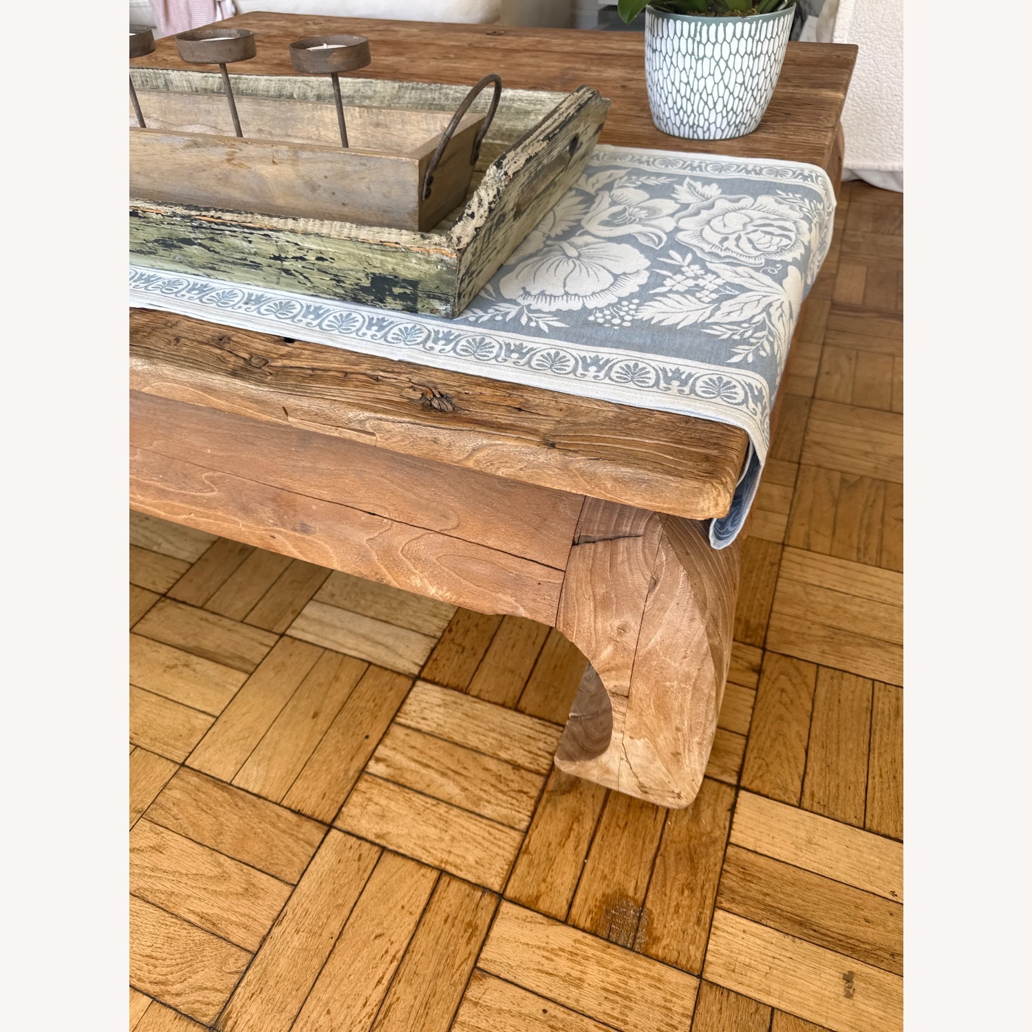 Balinese Wood Carved Coffee Table  - image-5