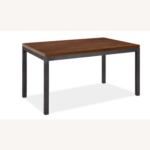 Used Walnut Room & Board Parsons Dining Table  for sale on AptDeco