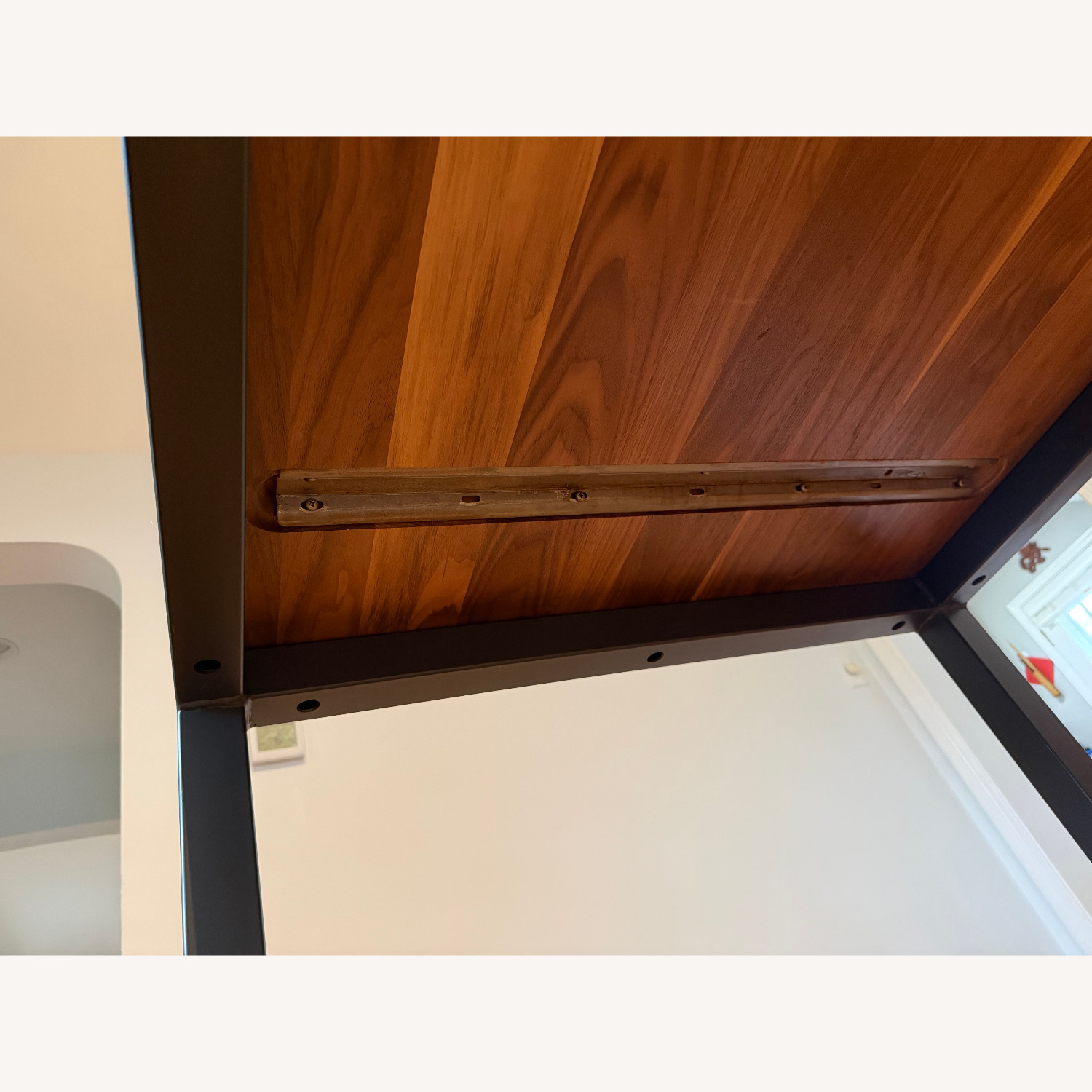 Walnut Room & Board Parsons Dining Table  - image-7