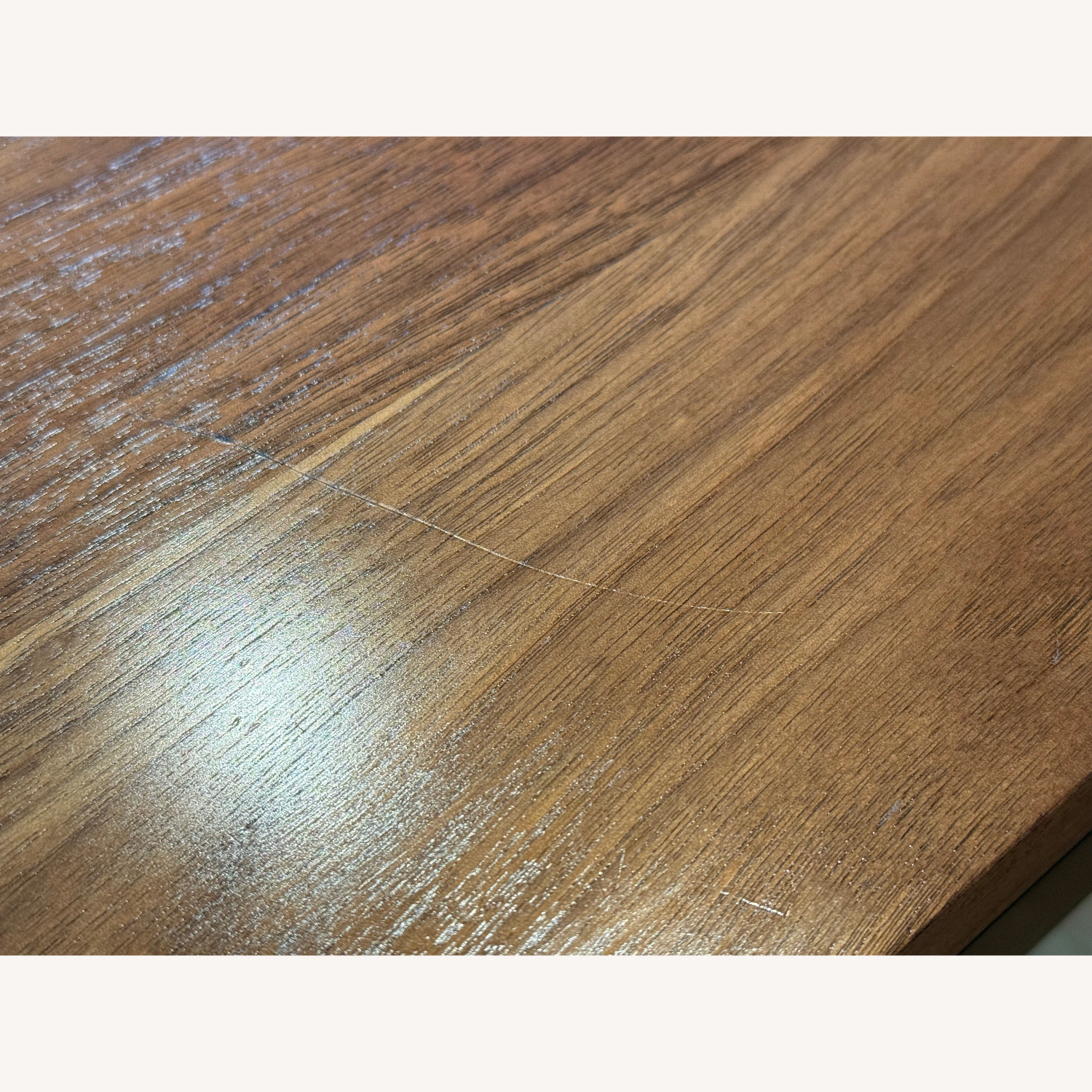 Walnut Room & Board Parsons Dining Table  - image-3