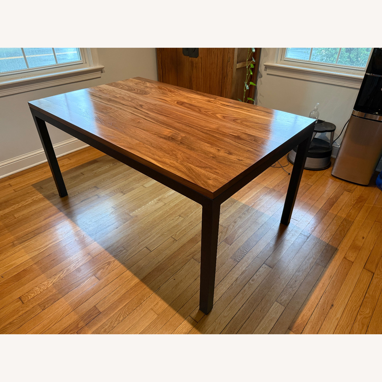 Walnut Room & Board Parsons Dining Table  - image-2
