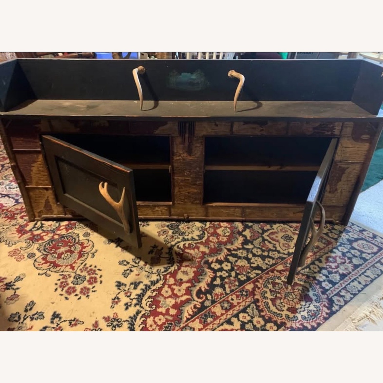 Handmade Custom Cabinet Lodge Decor - image-3