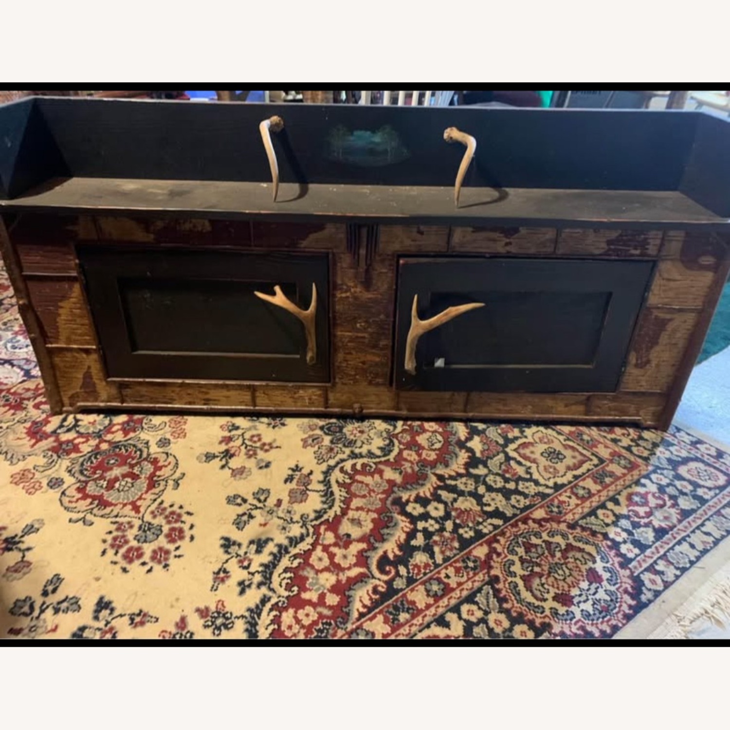 Handmade Custom Cabinet Lodge Decor - image-1