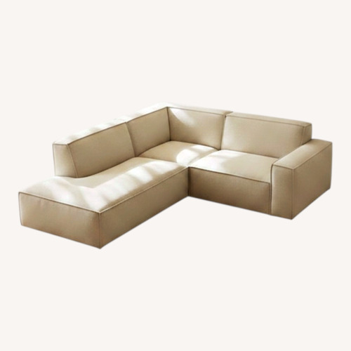 Used Castlery Jonathan Side Chaise Sectional Sofa for sale on AptDeco