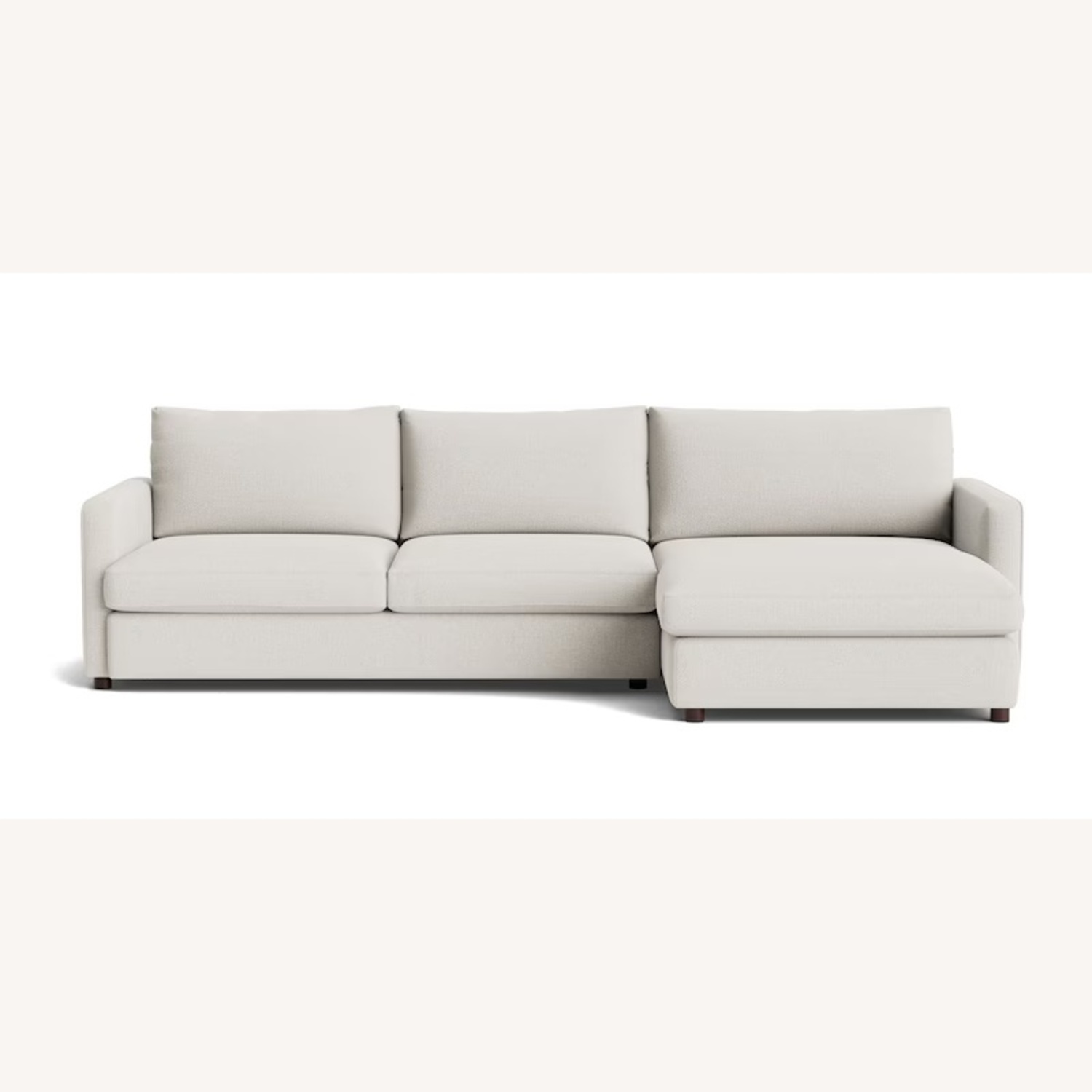 Bassett Allure Natural Fabric 2 Piece Sectional - image-5