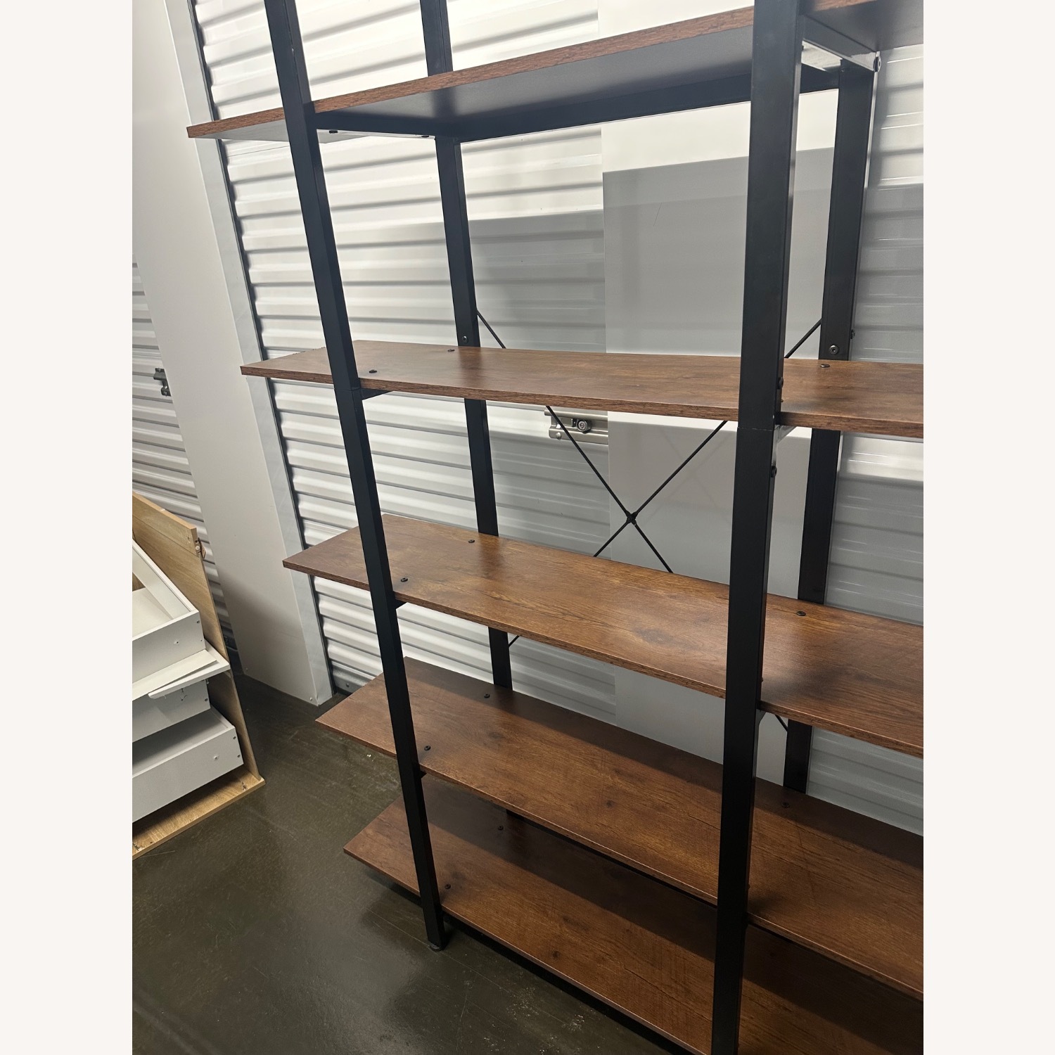 Amazon Light Brown Wood Bookcase - image-1