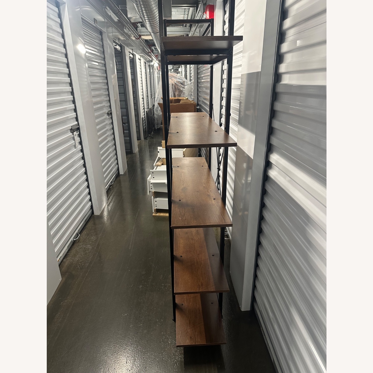 Amazon Light Brown Wood Bookcase - image-2