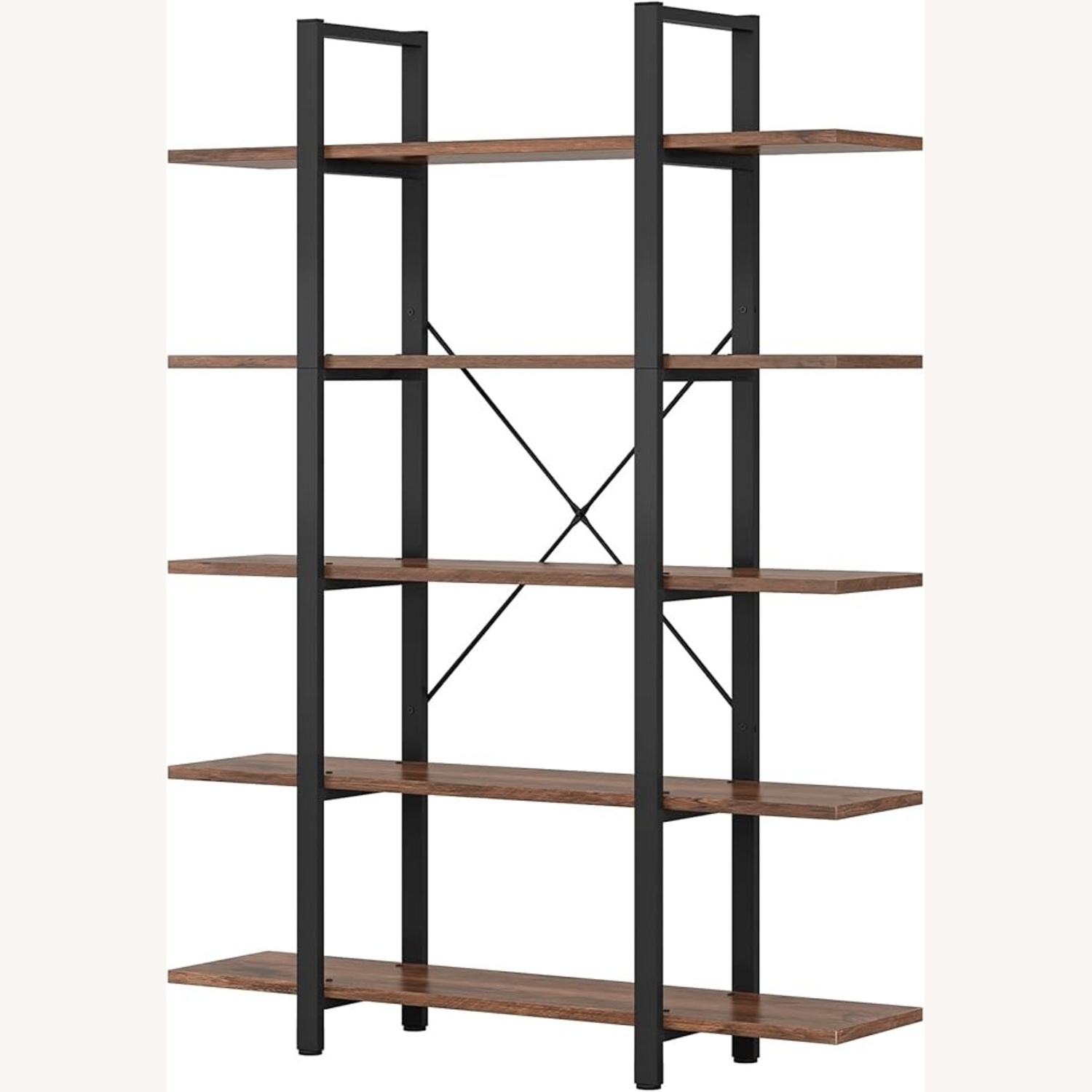 Amazon Light Brown Wood Bookcase - image-4