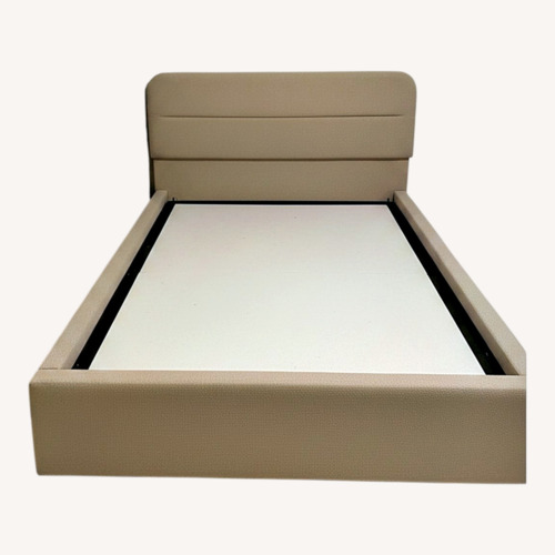 Used Natural Queen Bed for sale on AptDeco