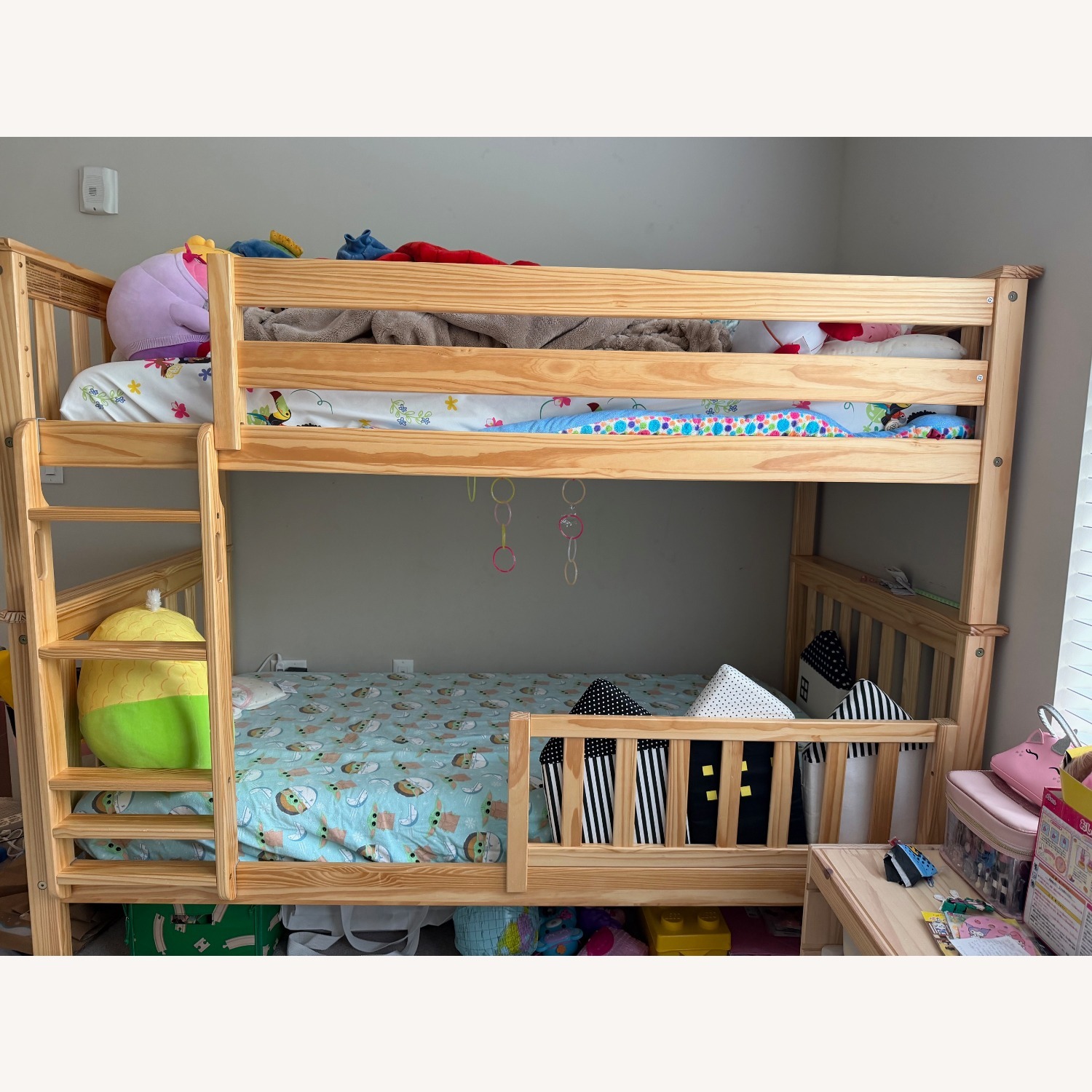 Light Brown Bunk Bed - image-2
