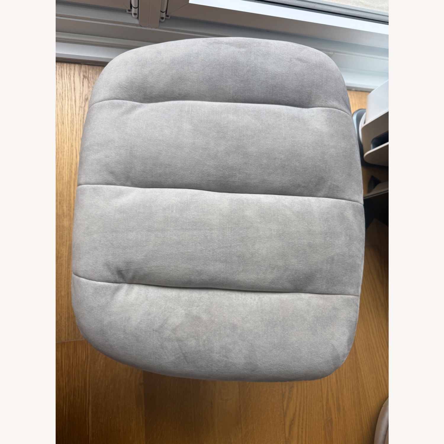 BoConcept Tilburg Light Gray Fabric Ottoman - image-3
