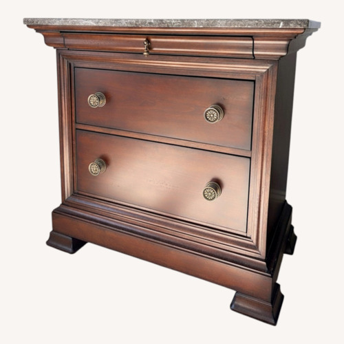 Used Dark Brown Wood Nightstands for sale on AptDeco