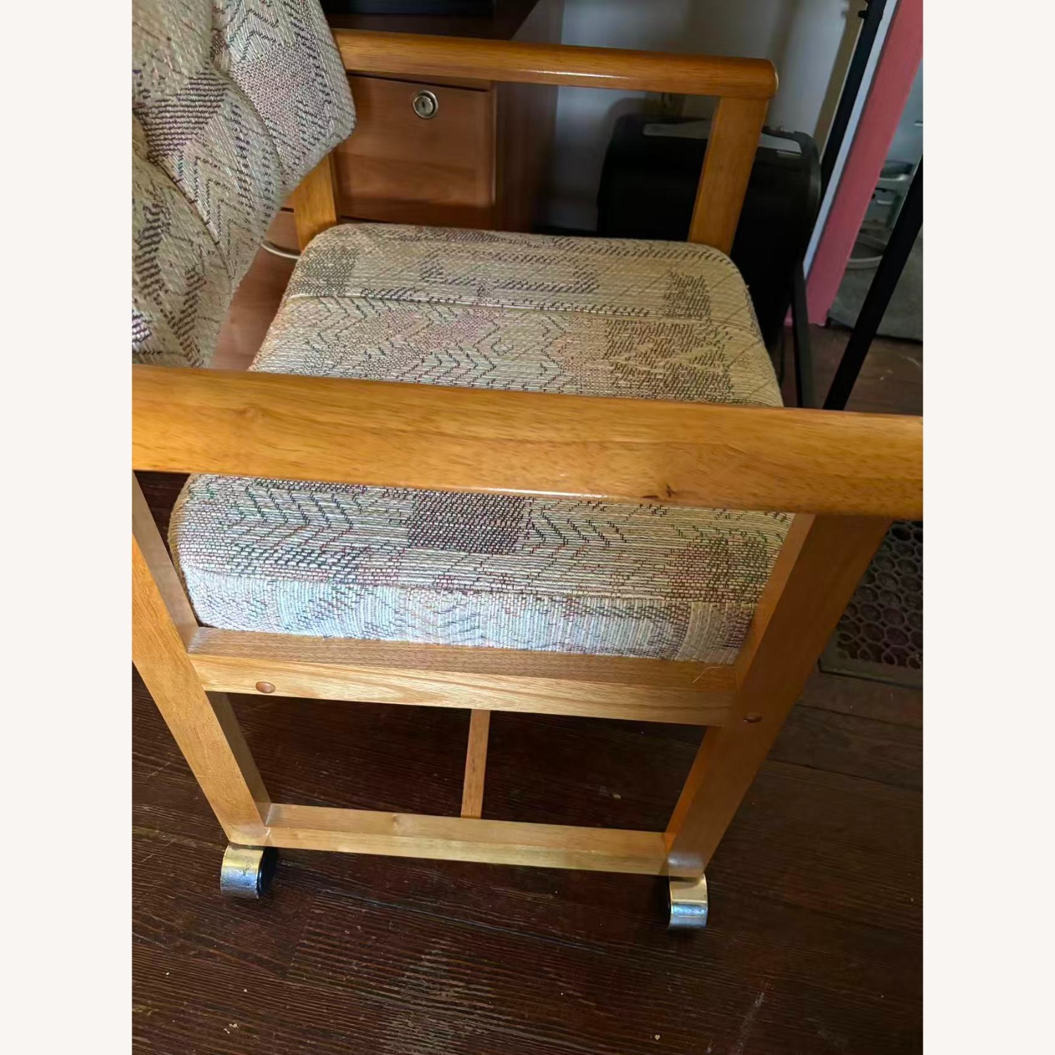 Dining Chair With Casters - image-3