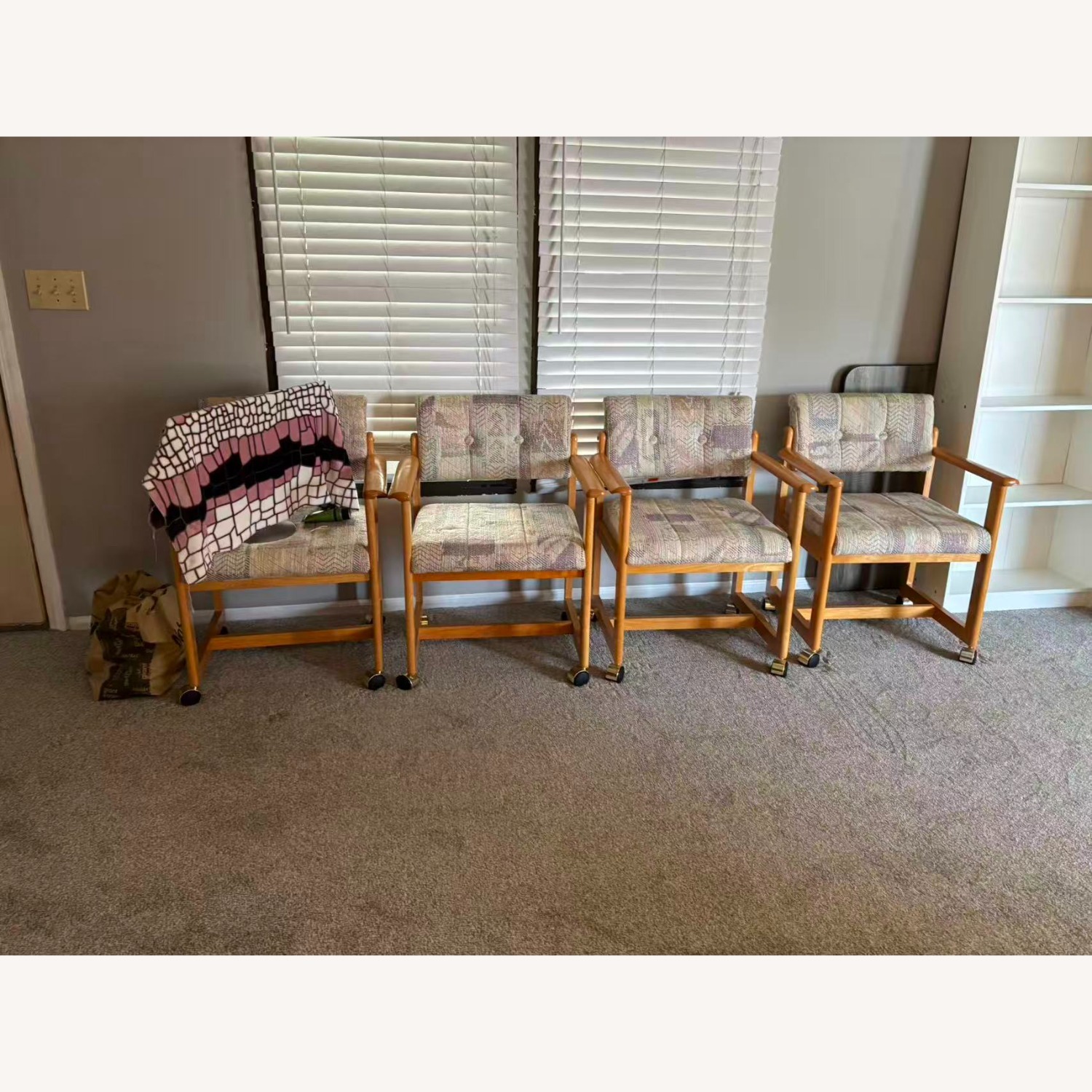 Dining Chair With Casters - image-2