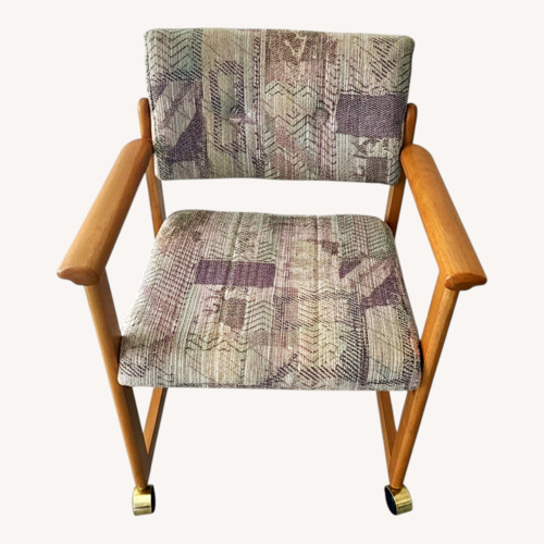 Used Dining Chair With Casters for sale on AptDeco