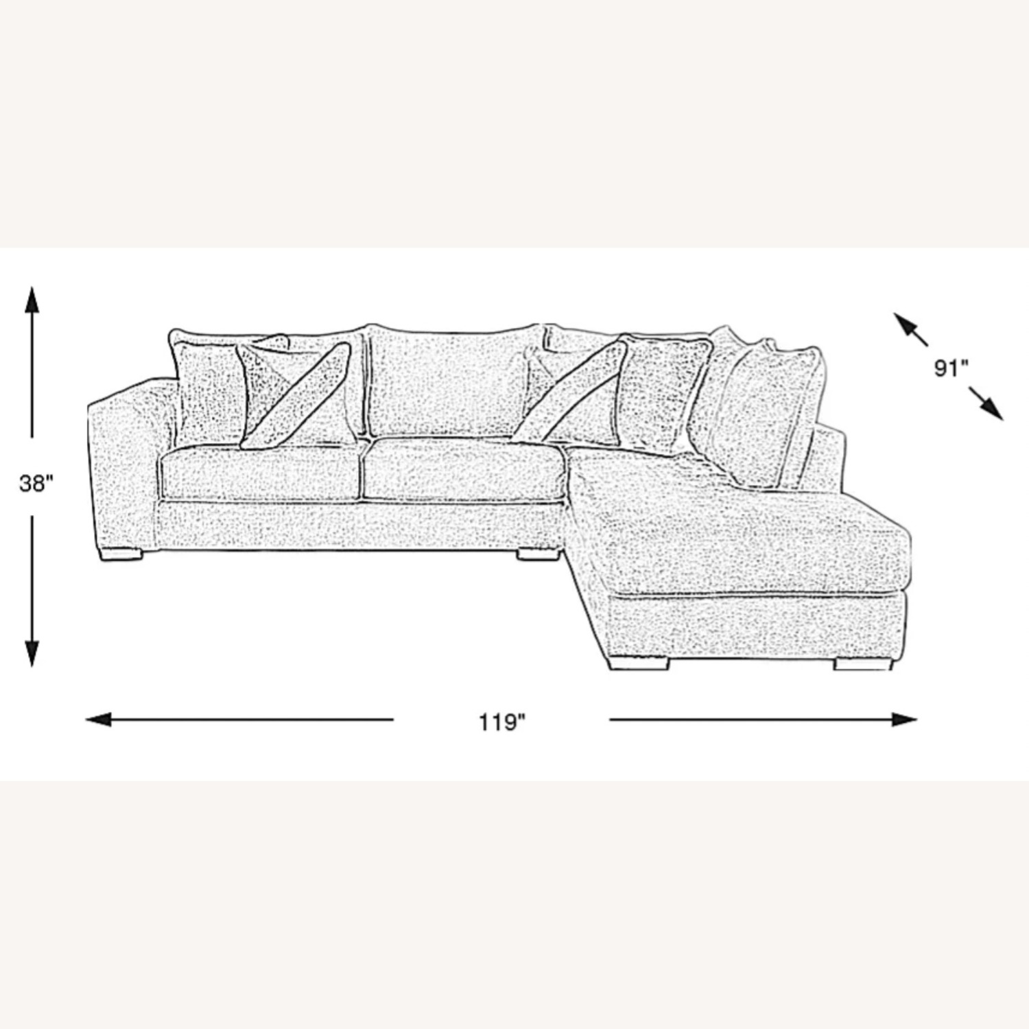 Rooms To Go Perry Couch - image-3