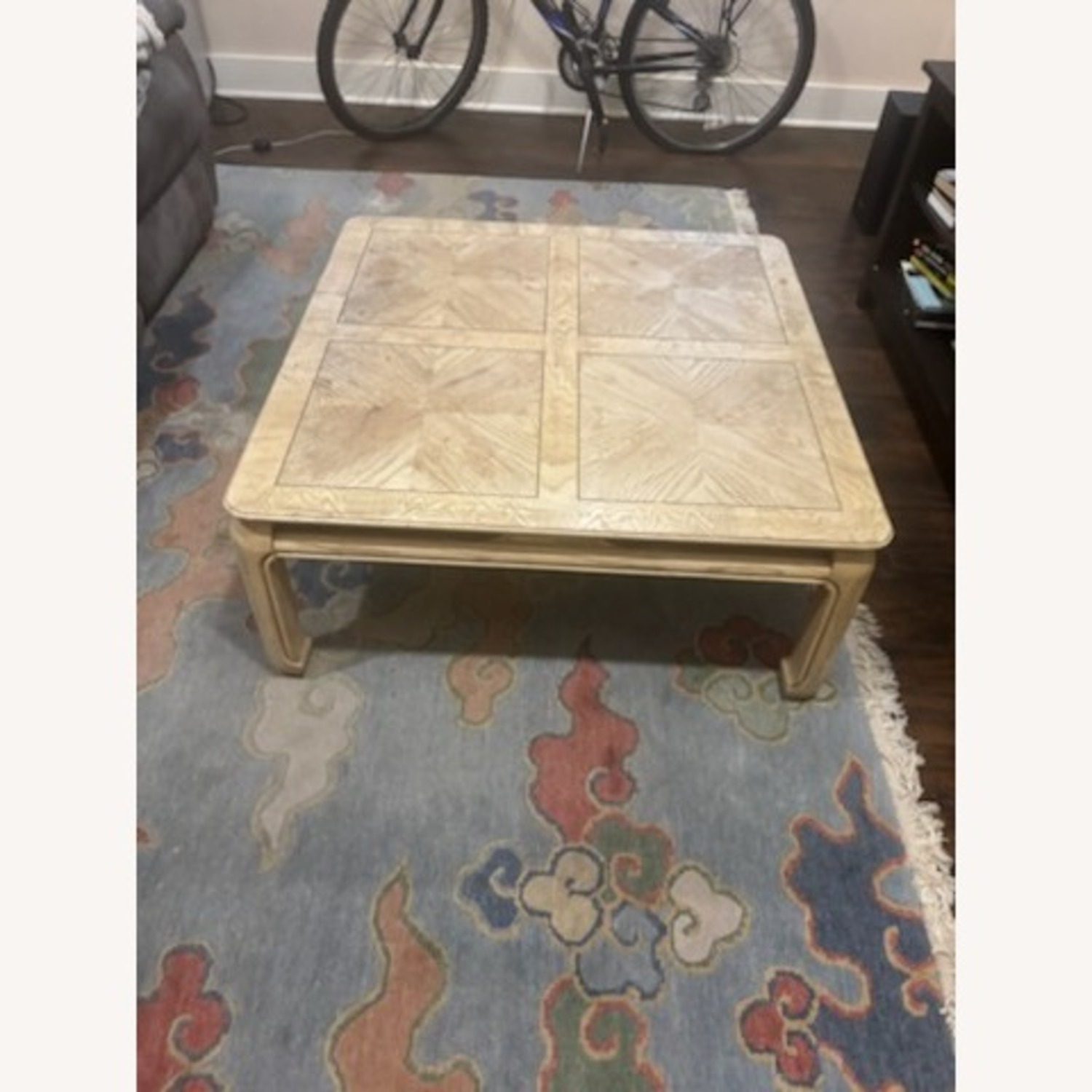 Natural Wood Coffee Table - image-4