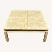 Natural Wood Coffee Table