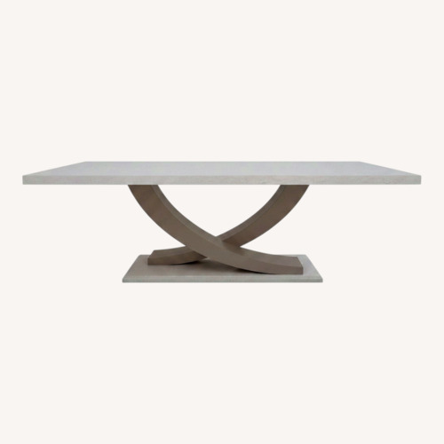 Used Maitland-Smith Ensemble White Dining Table for sale on AptDeco