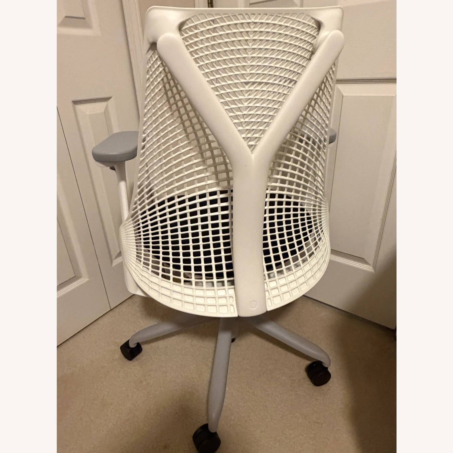 Herman Miller Sayl White Office Chair - image-2