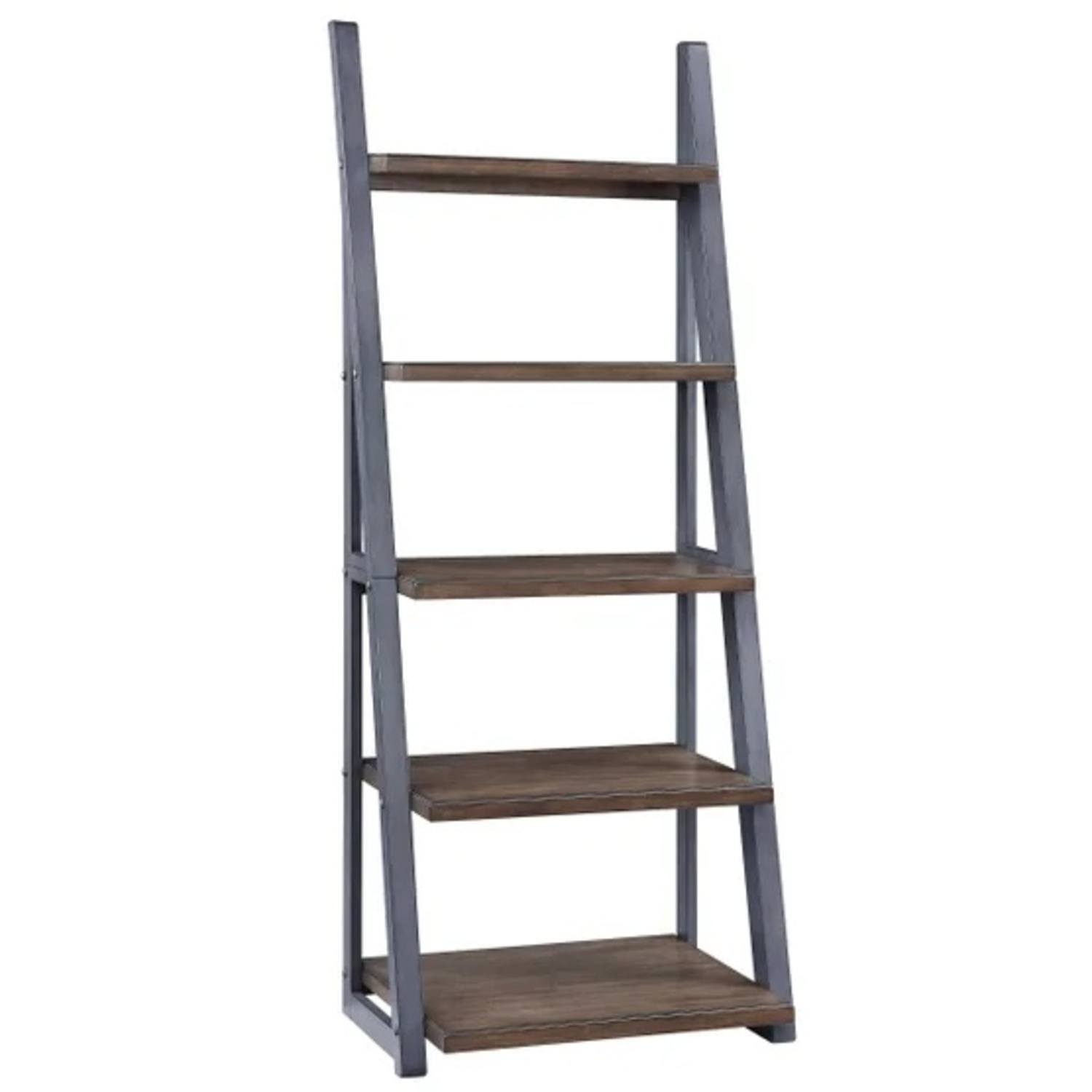 Ashcroft Dark Brown Wood Bookcase - image-4