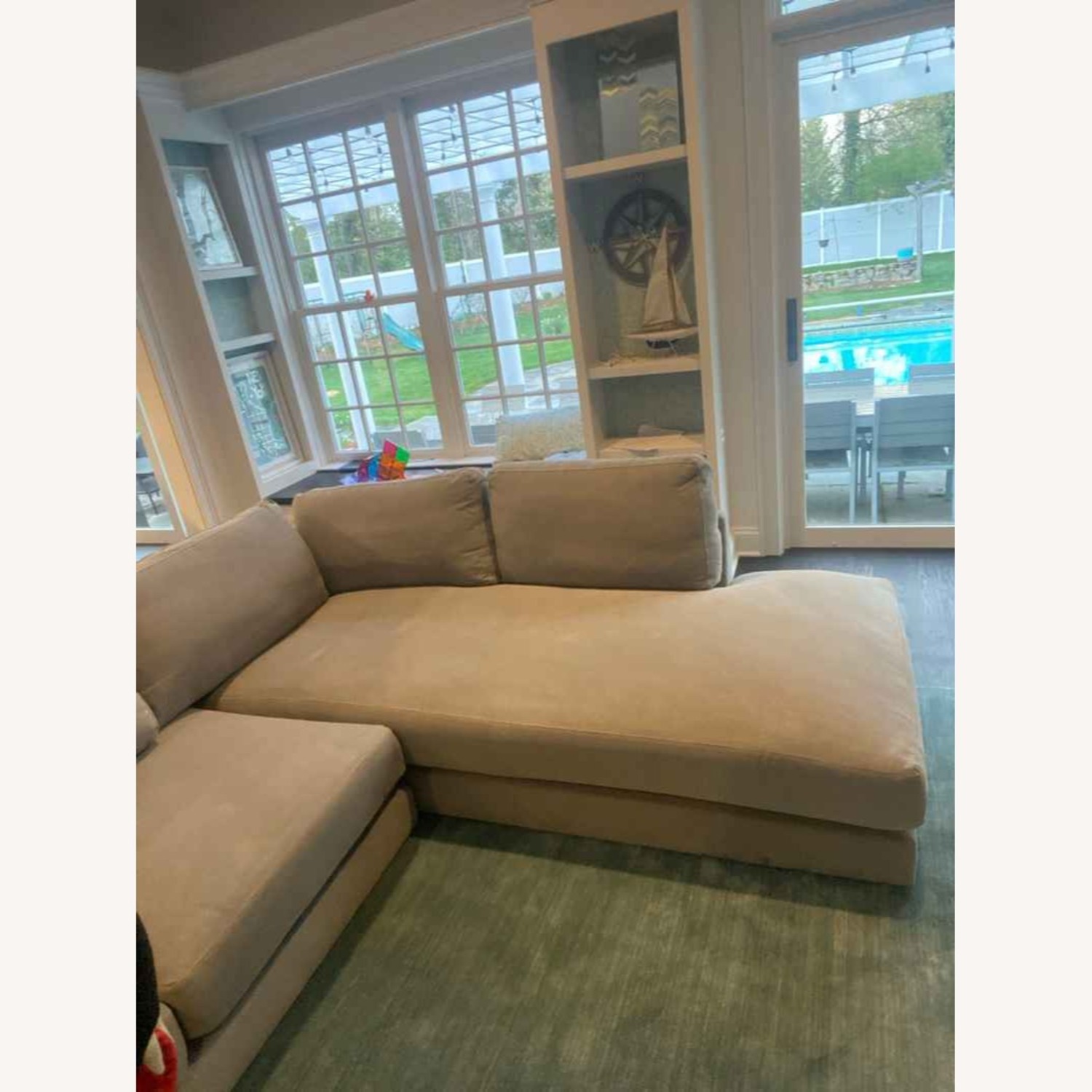 West Elm Haven Gray Sectional - image-6