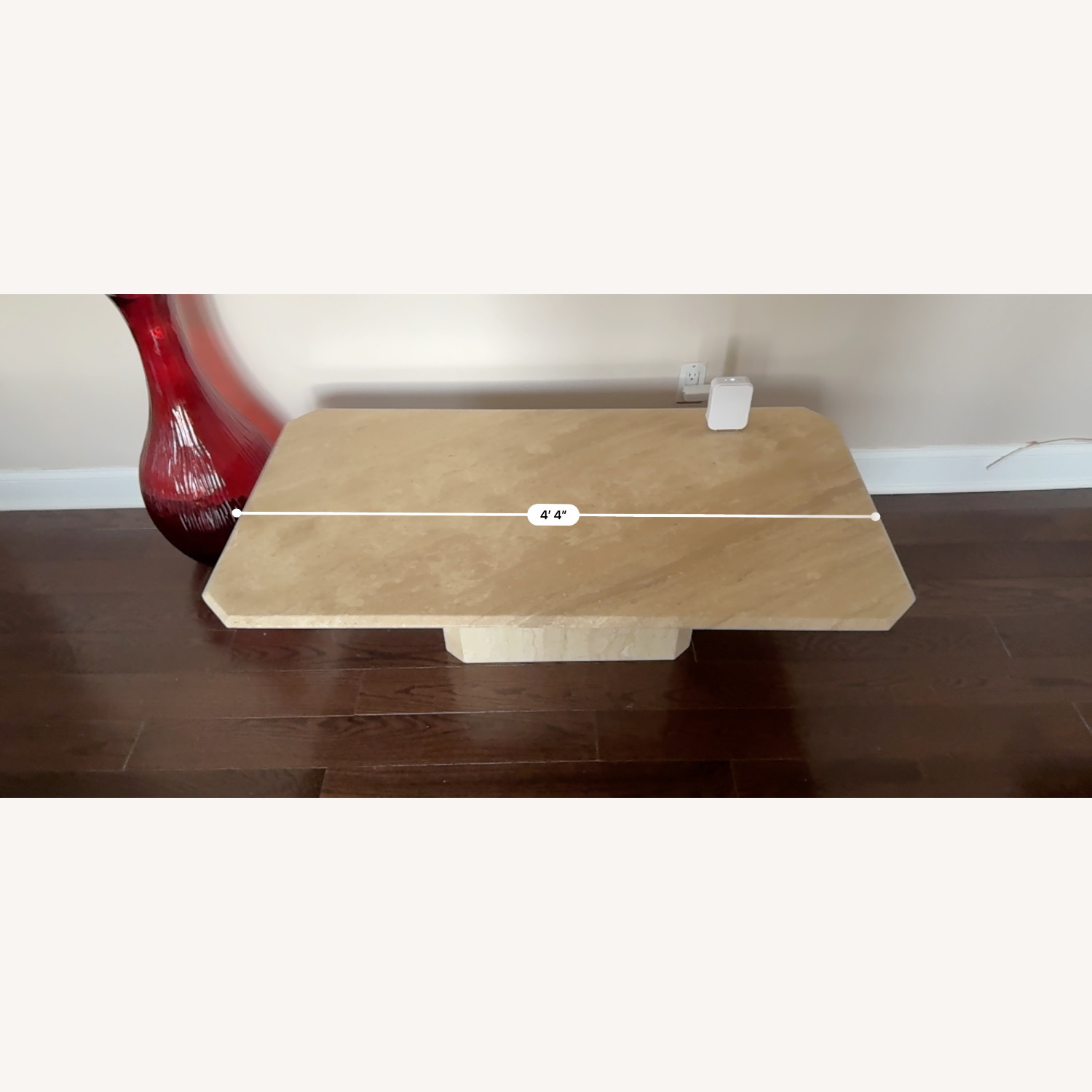 Travertine Coffee Table - image-6