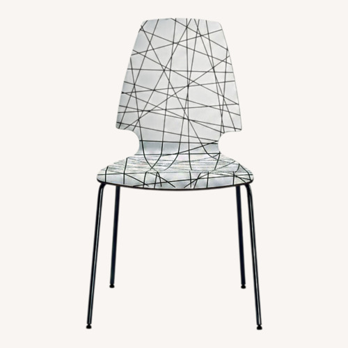 Used IKEA Vilmar White Wood Dining Chair for sale on AptDeco