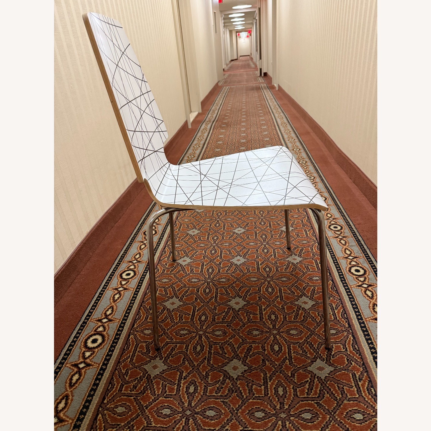 IKEA Vilmar White Wood Dining Chair - image-2