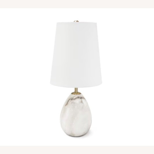 Used Regina Andrew Jared Alabaster Mini Lamp for sale on AptDeco