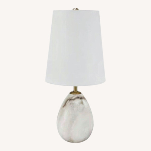 Used Regina Andrew Jared Alabaster Mini Lamp for sale on AptDeco
