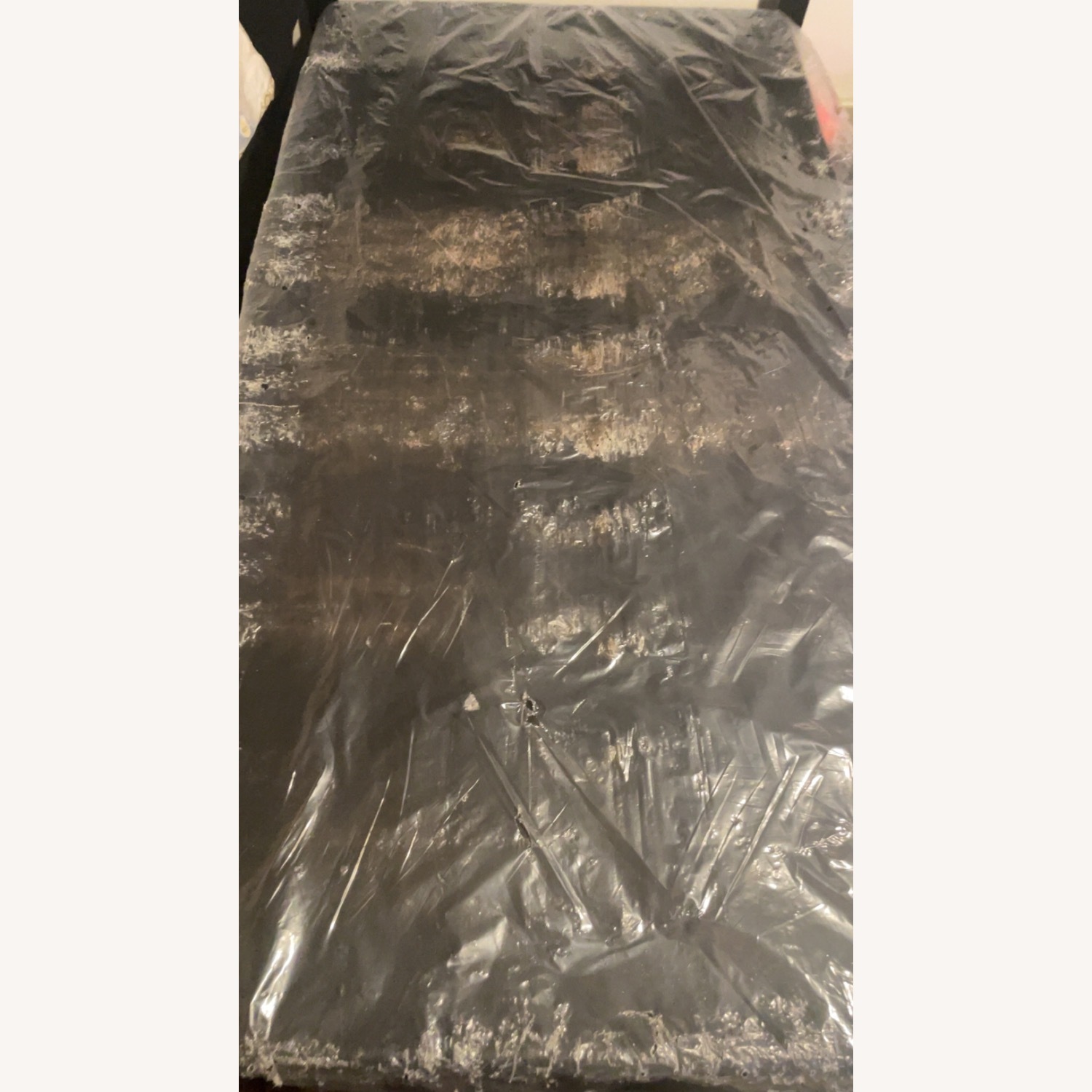 Black Fabric Twin Bed - image-3