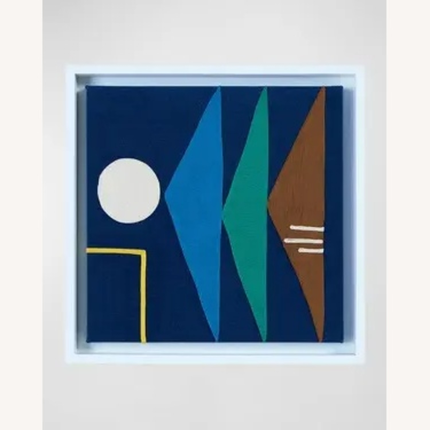 Jonathan Adler Monterey Triangles Corded Art - image-4