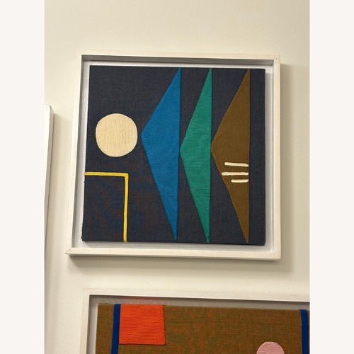 Used Jonathan Adler Monterey Triangles Corded Art for sale on AptDeco