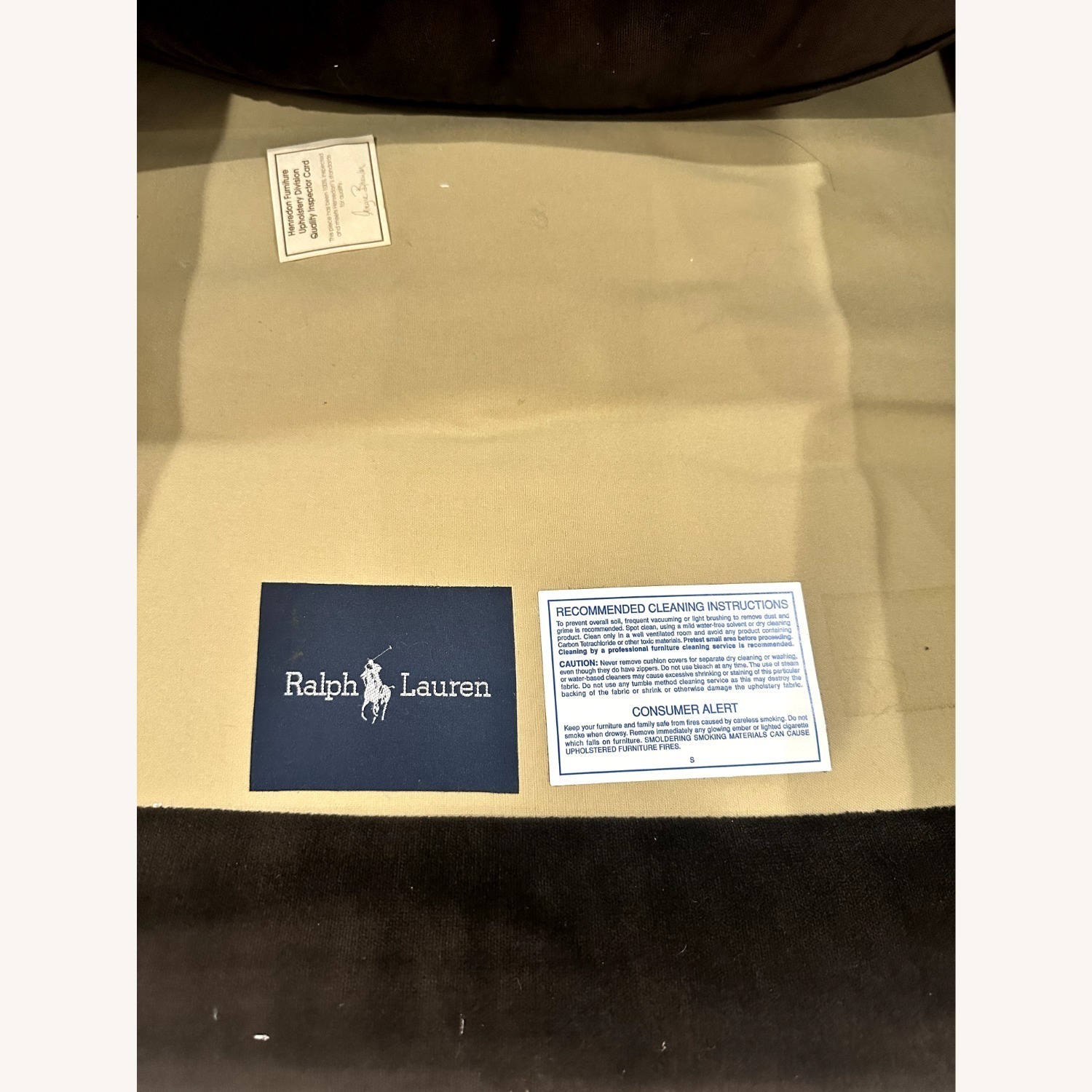 Ralph Lauren Wingback Chair - image-9