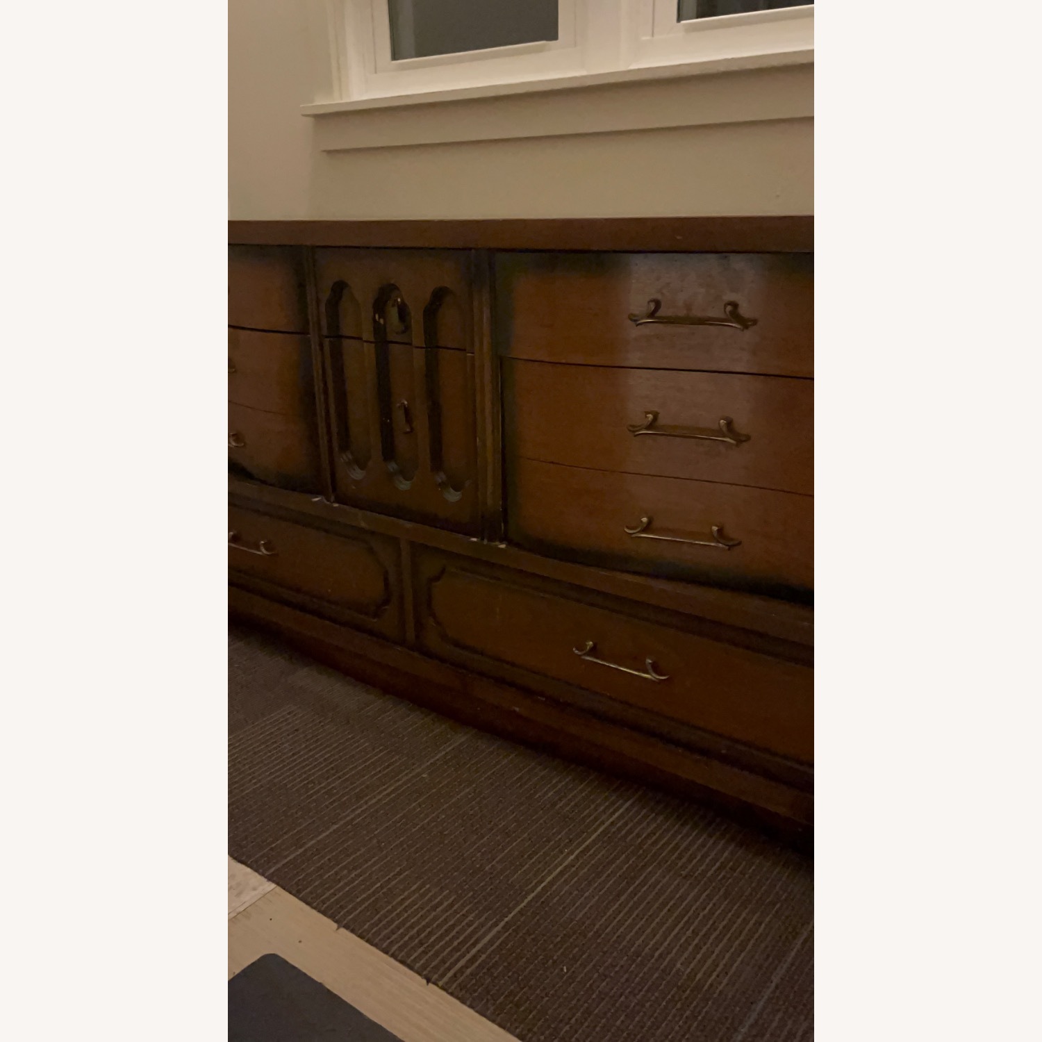 A&E Wood Designs Light Brown Dresser - image-3