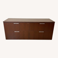 A&E Wood Designs Light Brown Dresser