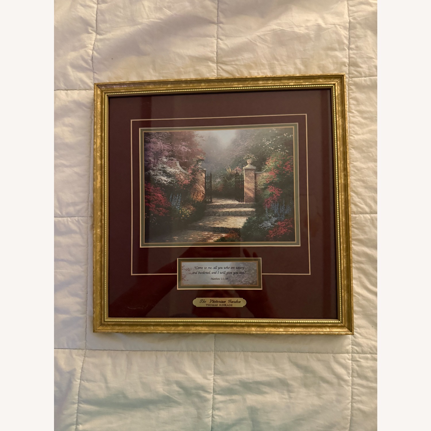 Print The Victorian Garden Thomas Kinkade - image-1