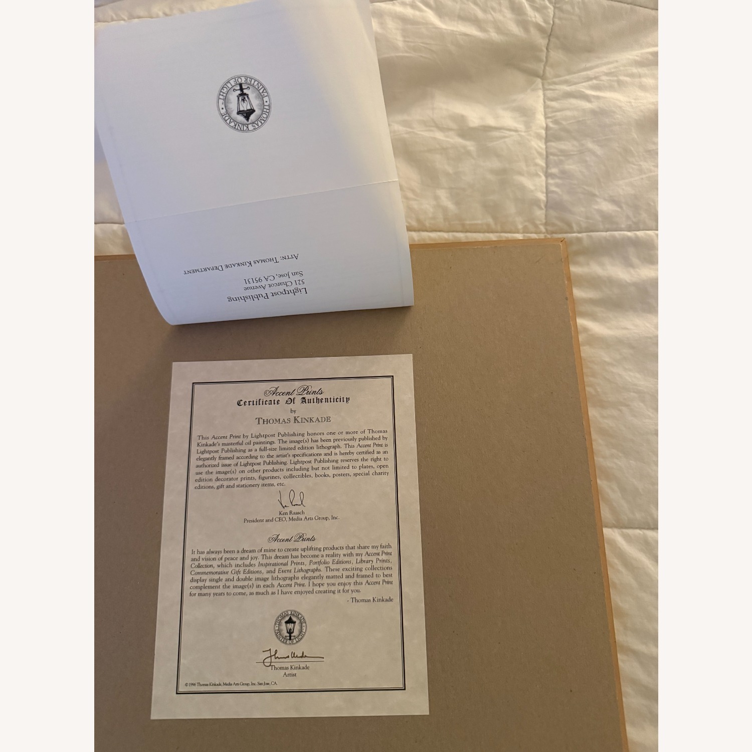 Print The Victorian Garden Thomas Kinkade - image-3