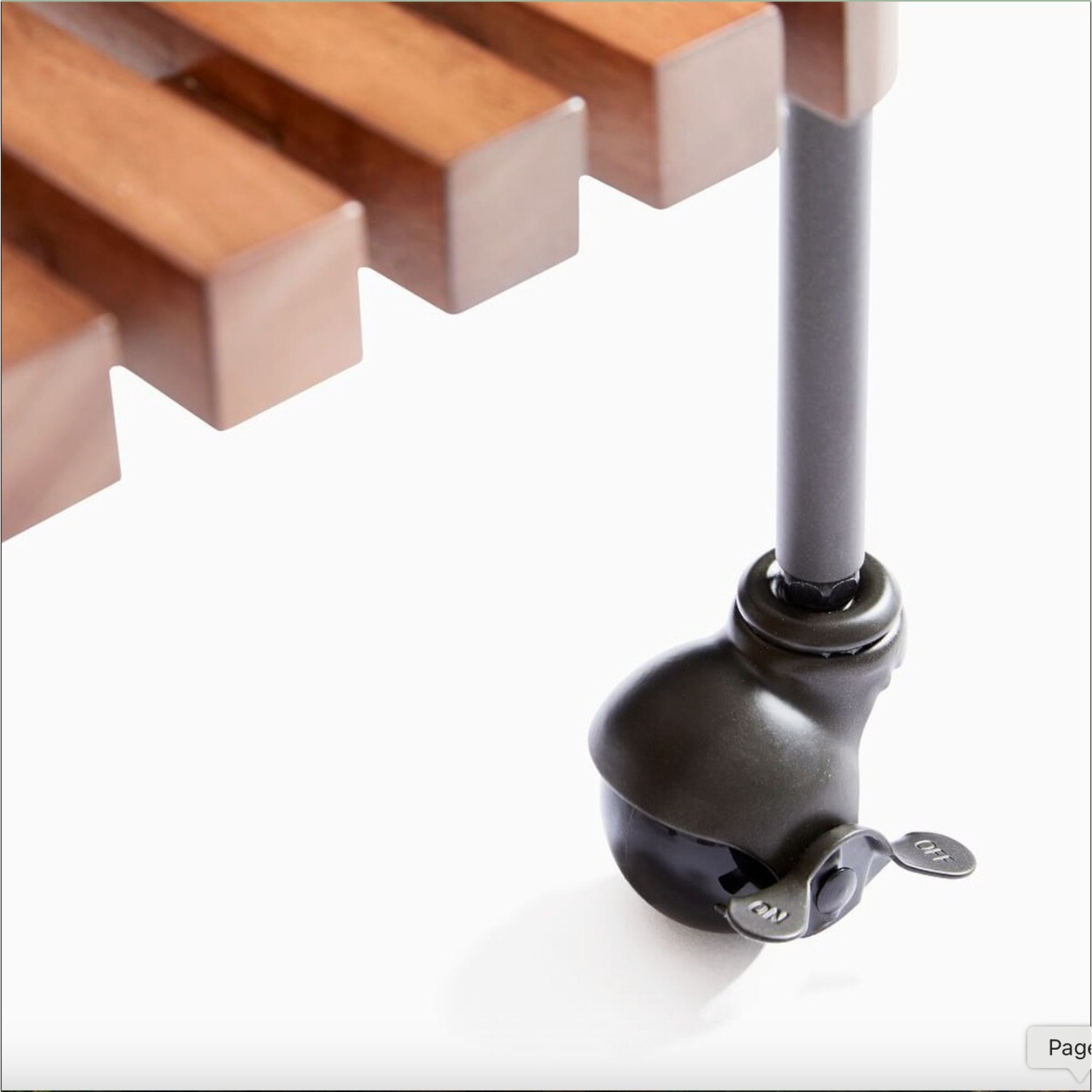 West Elm Eclipse Bar Cart, Marble, Cool Walnut - image-4