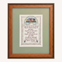 Irish Blessing Cross-Stich