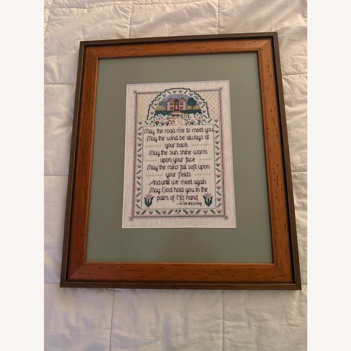 Used Irish Blessing Cross-Stich for sale on AptDeco