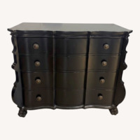 Hickory Chair Distressed Paw Foot 4-Drawer Dresser