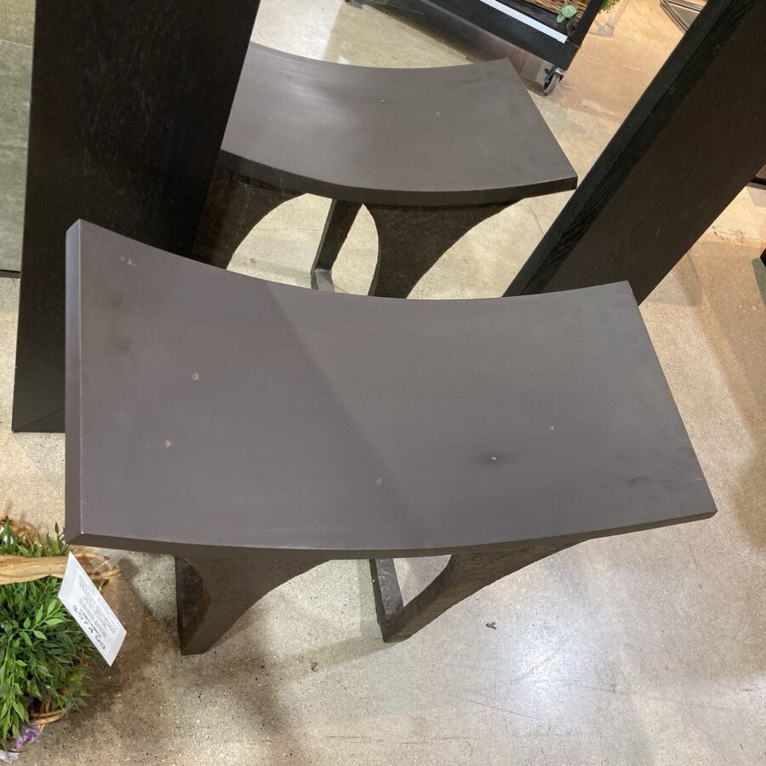 Studio/A Home Lian Cast Iron Stool Bench - image-3