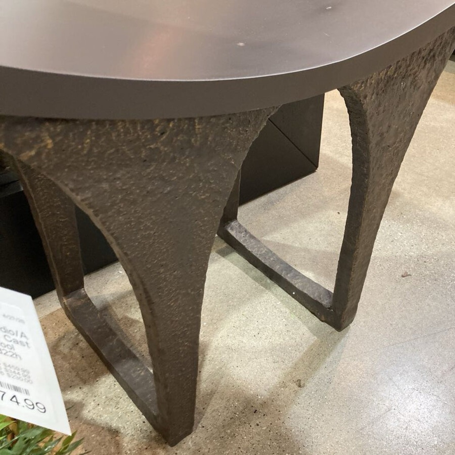 Studio/A Home Lian Cast Iron Stool Bench - image-6