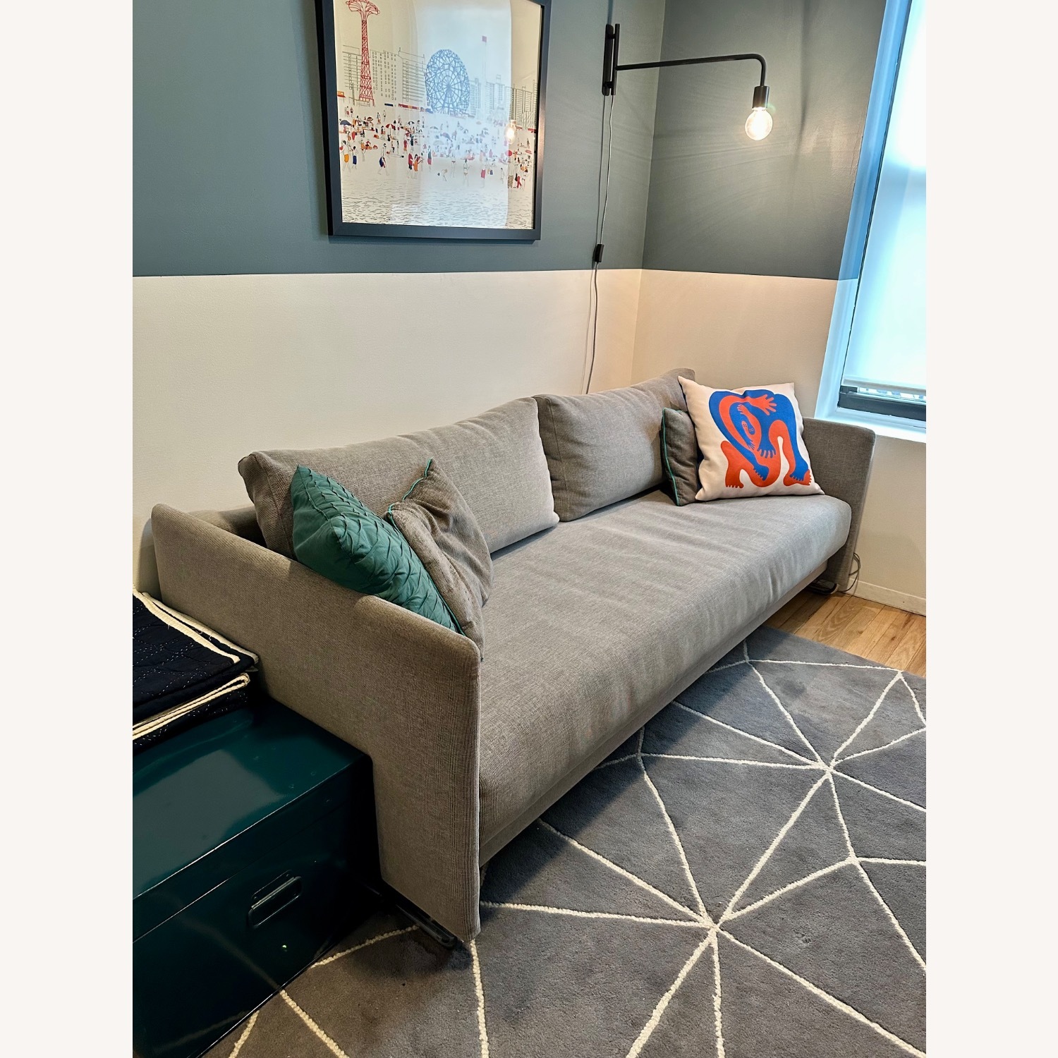 CB2 Tandom Queen Size Sleeper Sofa - image-1