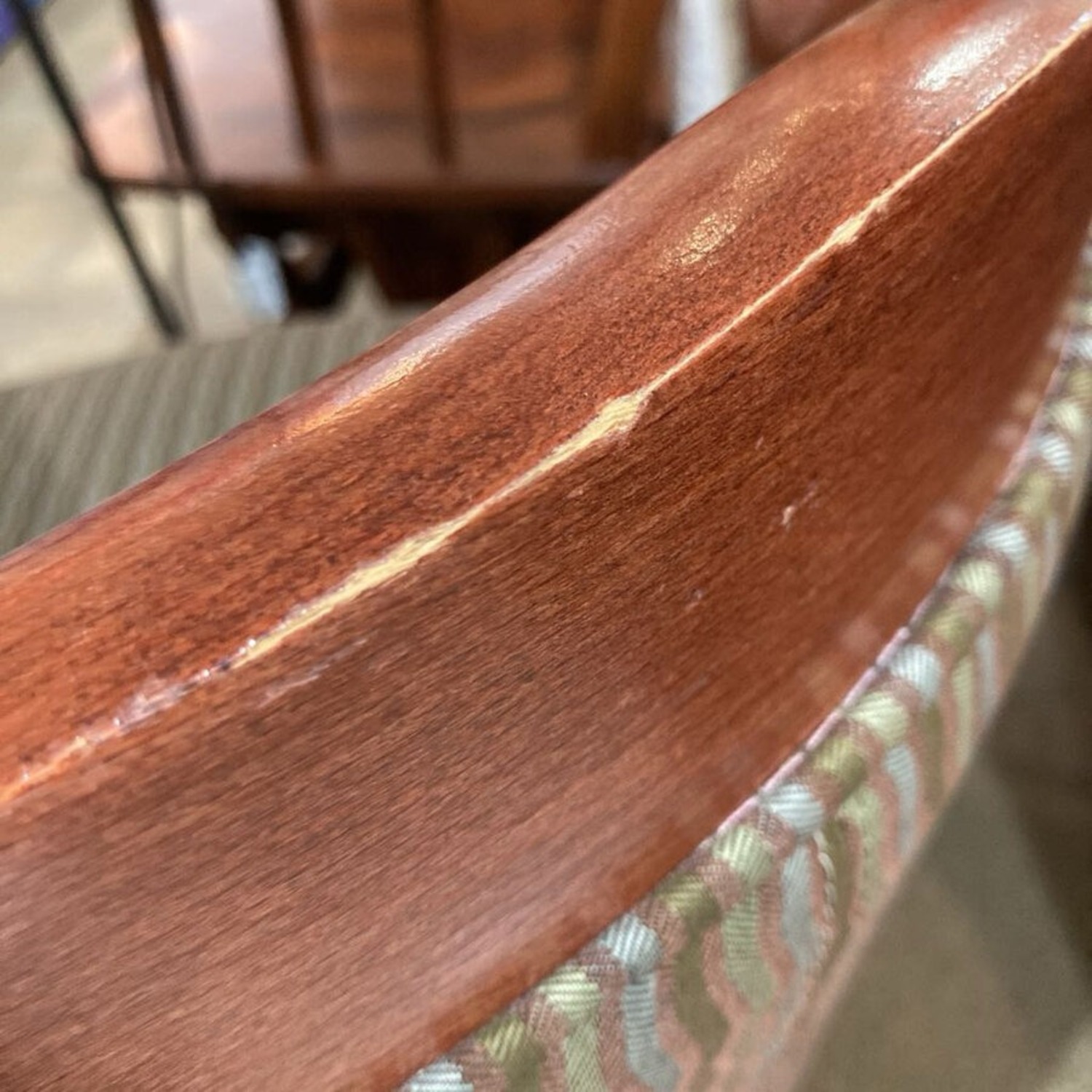 Empire Style Patterned Chair - image-12