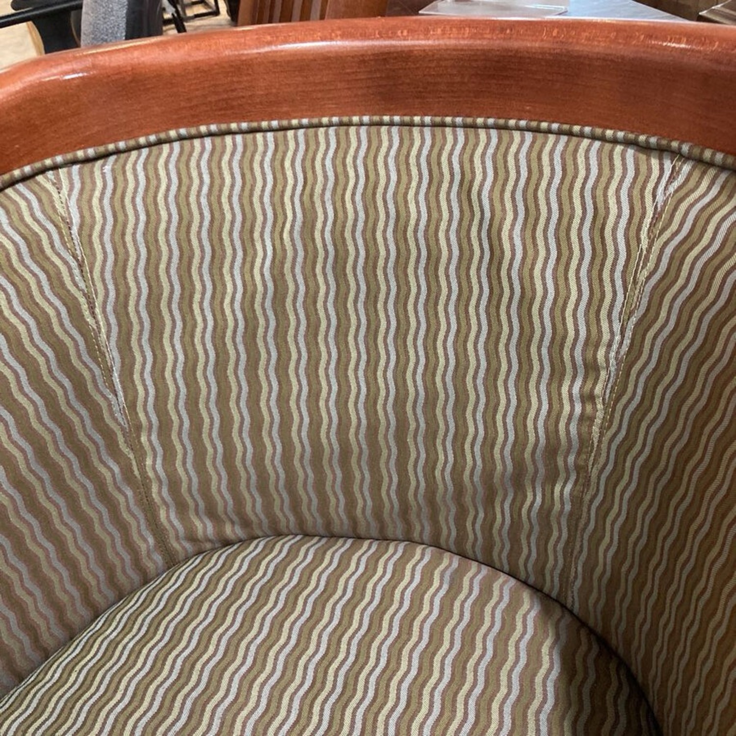 Empire Style Patterned Chair - image-8