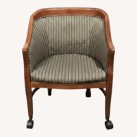 Empire Style Patterned Chair