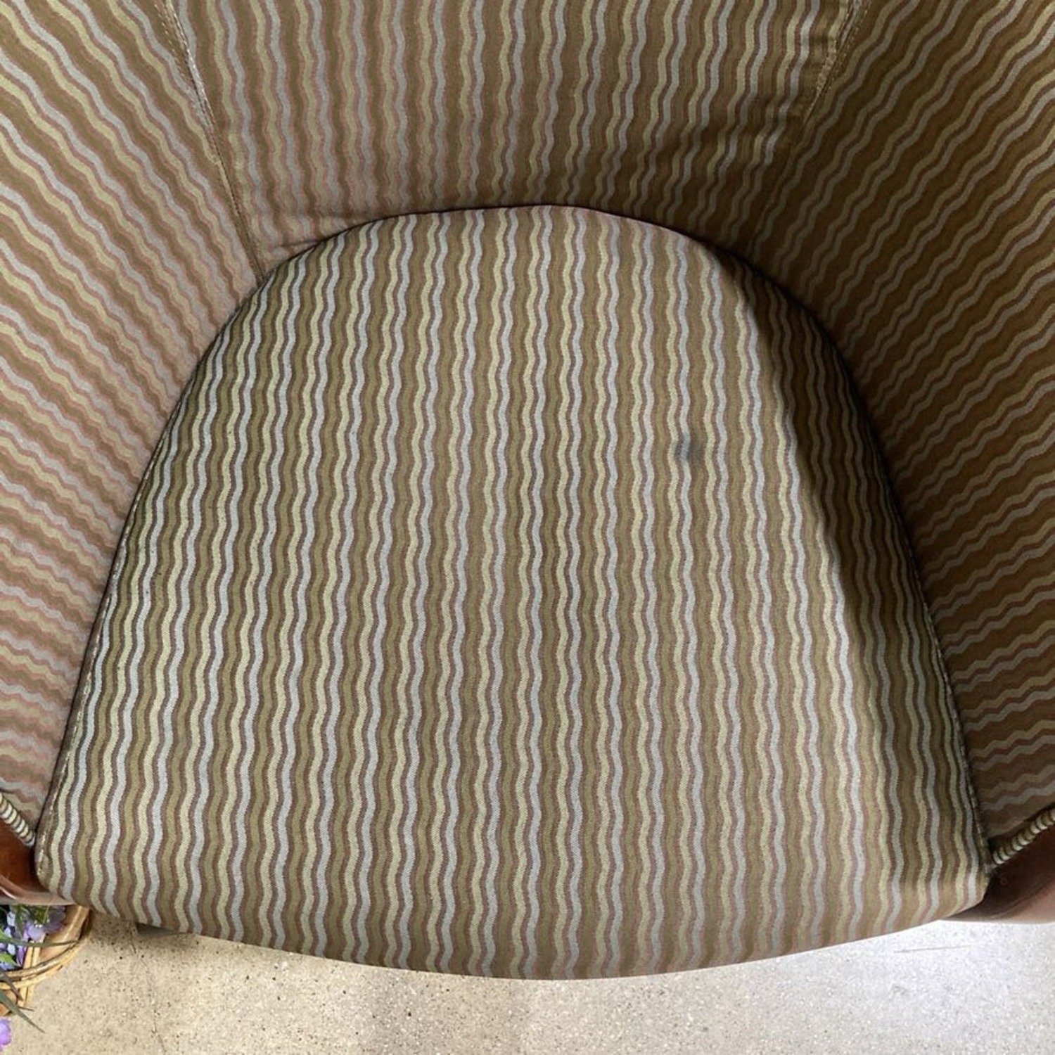 Empire Style Patterned Chair - image-7